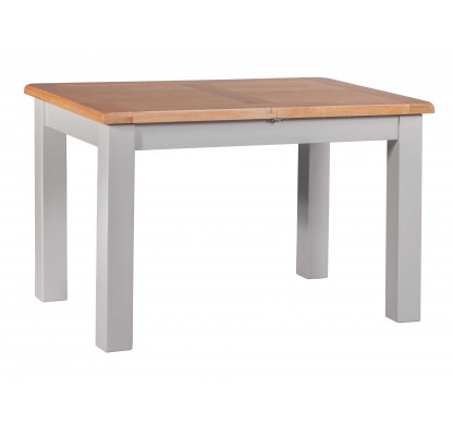 Diamond Grey Painted Small Extending Dining Table